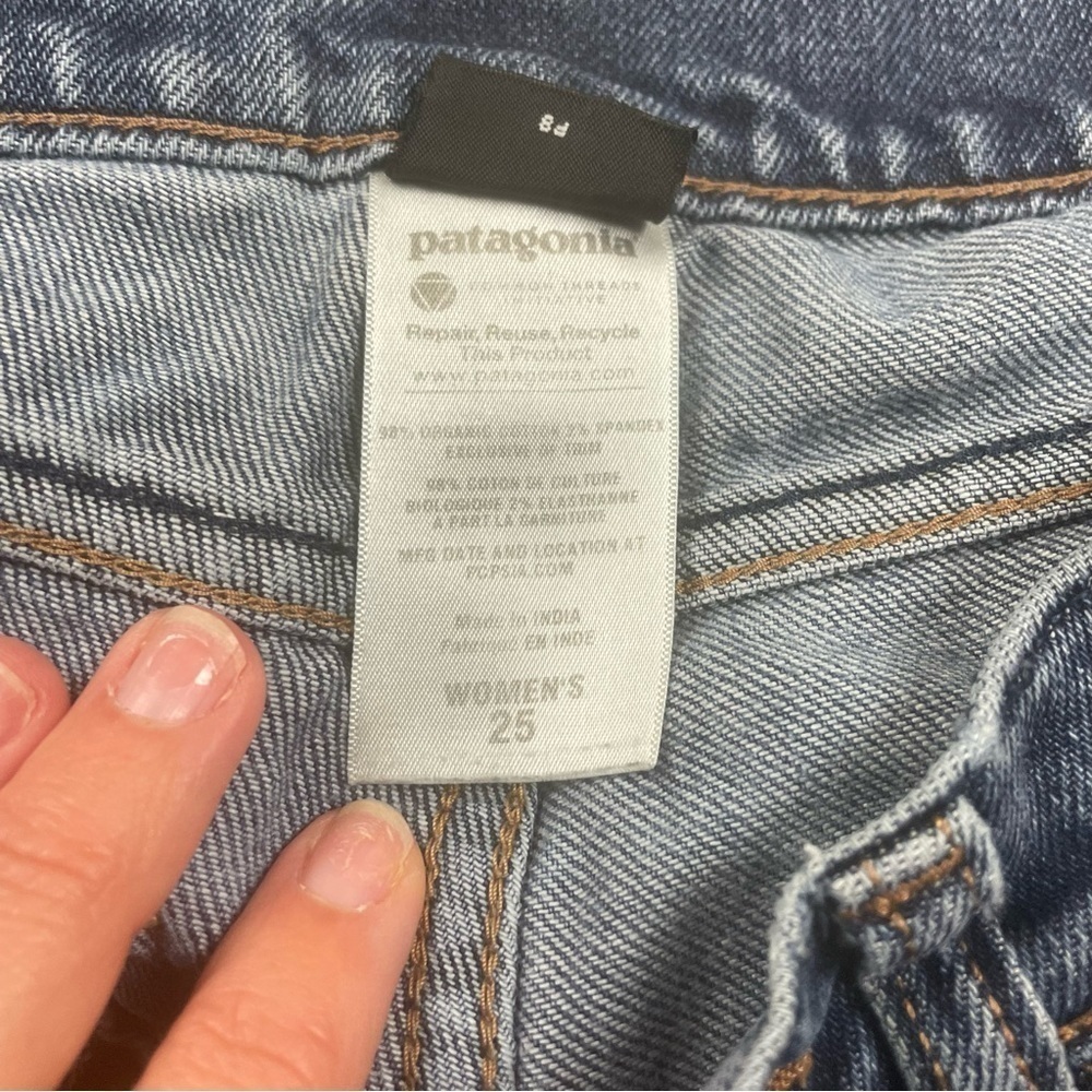 PATAGONIA Women’s Denim Boot Cut Jeans size: 25 - Picture 10 of 13